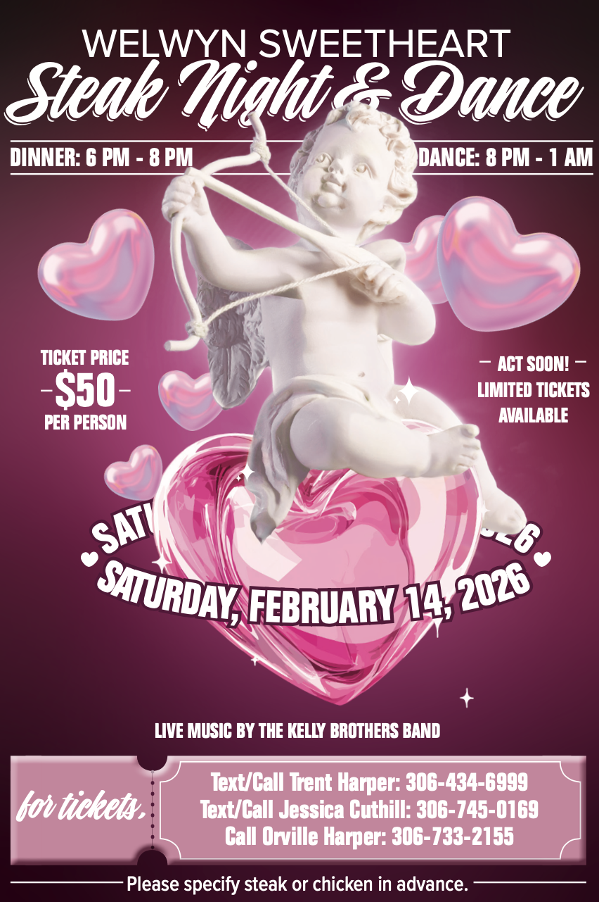 Welwyn Sweetheart Steak Night and Dance